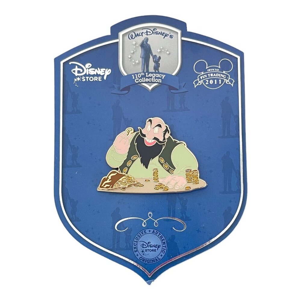 Disney Store 110th Legacy Collection Pinocchio Stromboli Limited Edition Pin
